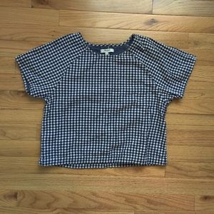 Plaid Crop Top